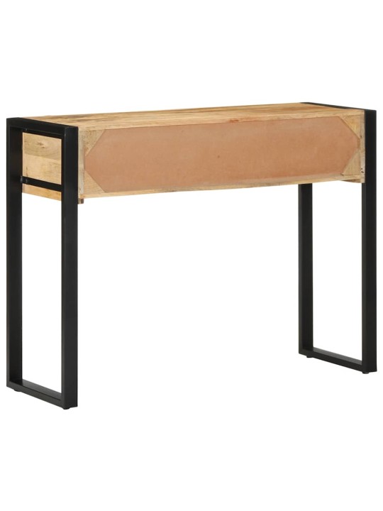 KONSOOLLAUD 100X35X75 CM TÄISTÖÖTLEMATA PUIDUST MANGO