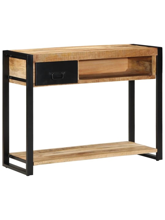 KONSOOLLAUD 100X35X75 CM TÄISTÖÖTLEMATA PUIDUST MANGO