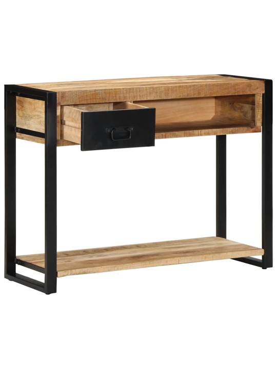 KONSOOLLAUD 100X35X75 CM TÄISTÖÖTLEMATA PUIDUST MANGO