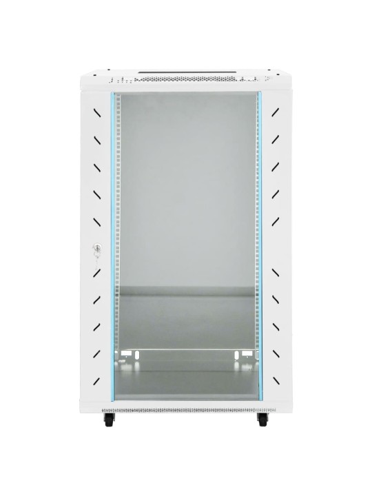 18U SERVERIKAPP, 19" IP20, HALL, 60 X 60 X 100 CM