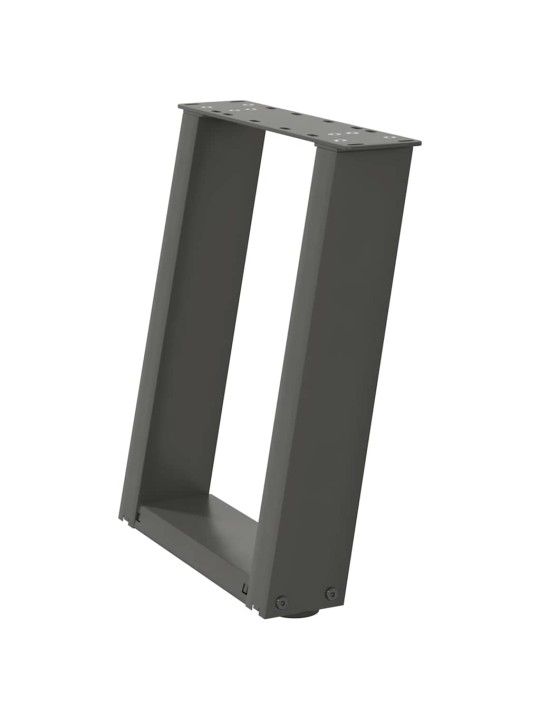 KOHVILAUA JALAD U-KUJULISED 2 TK, ANTRATSIITHALL, 38 X (42-43) CM, TERAS