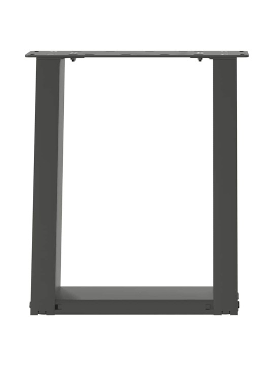 KOHVILAUA JALAD U-KUJULISED 2 TK, ANTRATSIITHALL, 38 X (42-43) CM, TERAS