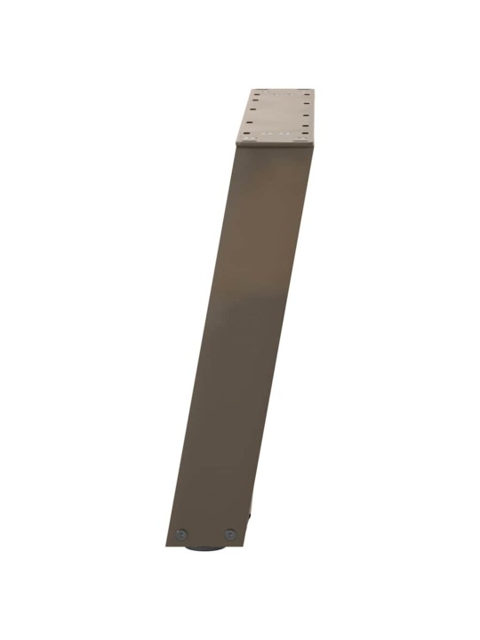 KOHVILAUA JALAD U-KUJULISED 2 TK, NATURAALNE TERAS, 50 X (42–43) CM, TERAS