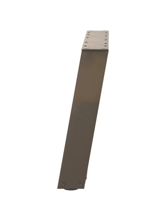 KOHVILAUA JALAD U-KUJULISED 2 TK, NATURAALNE TERAS, 60 X (42–43) CM, TERAS