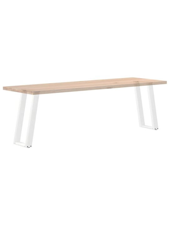 KONSOOLLAUA JALAD U-KUJULISED, 2 TK, VALGED, 28 X (72–73) CM, TERAS