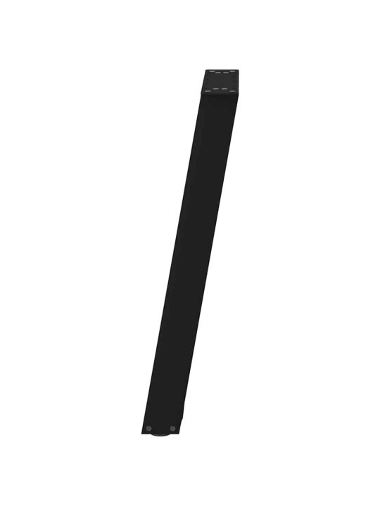 SÖÖGILAUA JALAD U-KUJULISED 2 TK MUSTAD 50 X (72-73) CM TERASEST