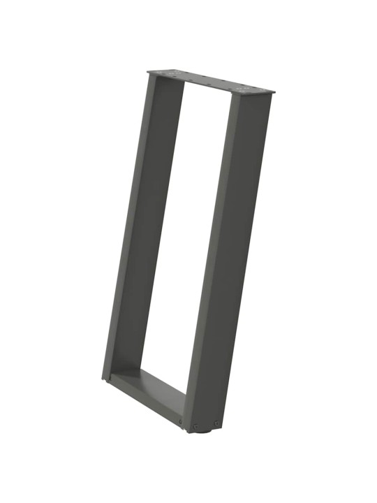 SÖÖGILAUA JALAD U-KUJULISED 2 TK, ANTRATSIITHALL, 50 X (72-73) CM, TERAS
