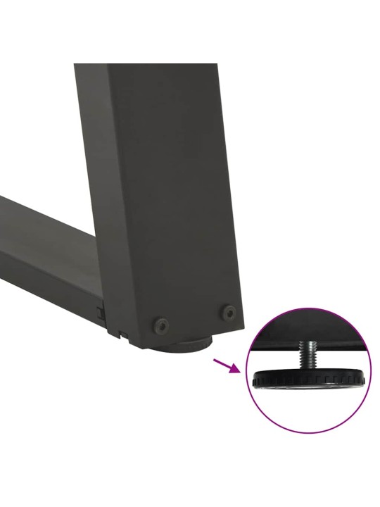 SÖÖGILAUA JALAD U-KUJULISED 2 TK, ANTRATSIITHALL, 50 X (72-73) CM, TERAS