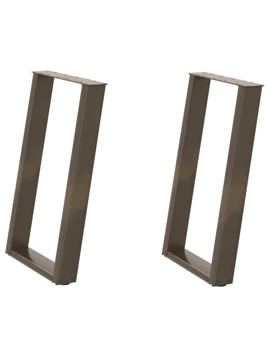 SÖÖGILAUA JALAD U-KUJULISED 2 TK, NATURAALNE TERAS, 50 X (72–73) CM, TERAS