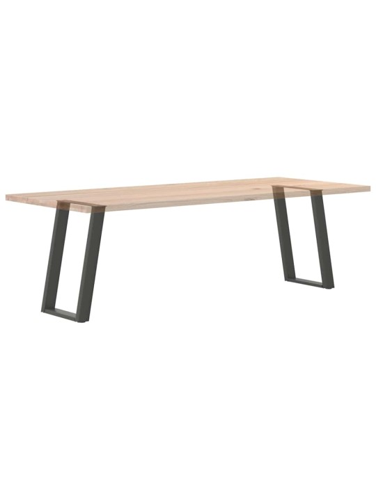 SÖÖGILAUA JALAD U-KUJULISED 2 TK, ANTRATSIITHALL, 60 X (72-73) CM, TERAS