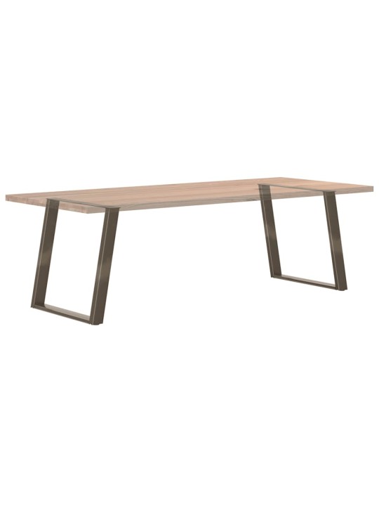 SÖÖGILAUA JALAD U-KUJULISED 2 TK, NATURAALNE TERAS, 70 X (72–73) CM, TERAS