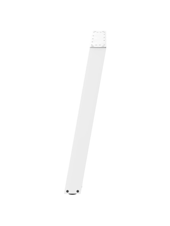 SÖÖGILAUA JALAD U-KUJULISED, 2 TK, VALGED, 90 X (72–73) CM, TERAS
