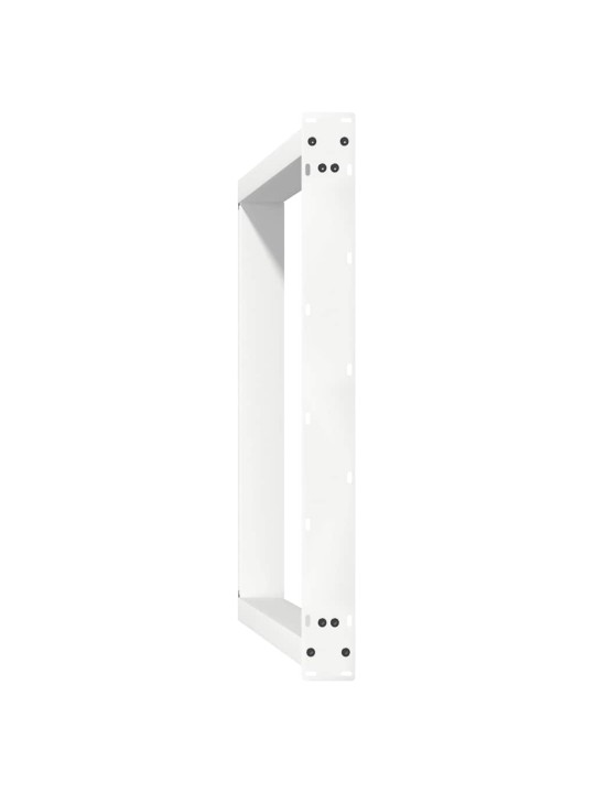 SÖÖGILAUA JALAD U-KUJULISED, 2 TK, VALGED, 90 X (72–73) CM, TERAS