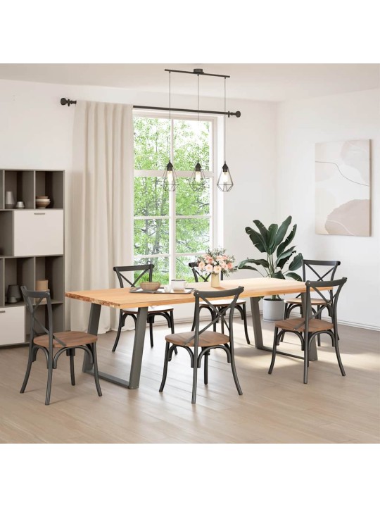 SÖÖGILAUA JALAD U-KUJULISED 2 TK, ANTRATSIITHALL, 90 X (72-73) CM, TERAS