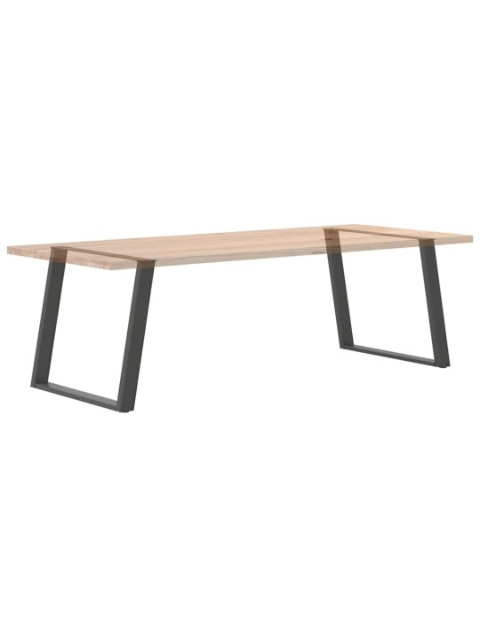 SÖÖGILAUA JALAD U-KUJULISED 2 TK, ANTRATSIITHALL, 90 X (72-73) CM, TERAS
