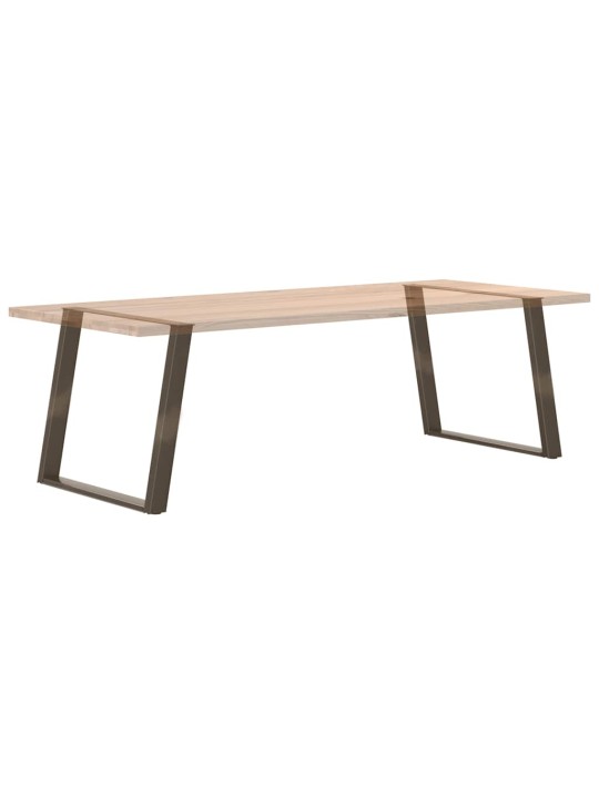 SÖÖGILAUA JALAD U-KUJULISED 2 TK, NATURAALNE TERAS, 100 X (72–73) CM, TERAS