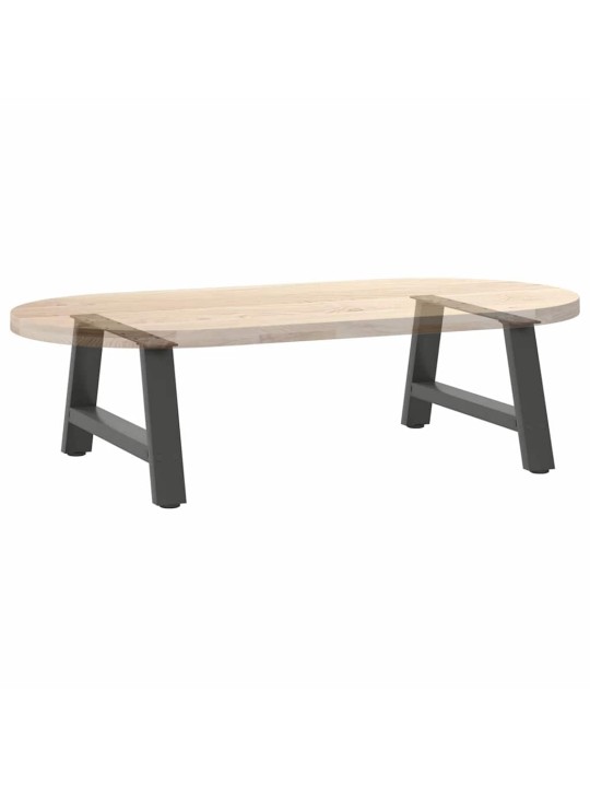 KOHVILAUA JALAD A-KUJULISED 2 TK, ANTRATSIITHALL, 60 X (30-31) CM, TERAS