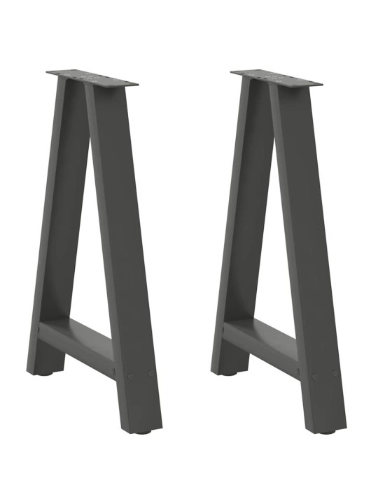 SÖÖGILAUA JALAD, A-KUJULISED, 2 TK, ANTRATSIITHALL, 50 X (72–73) CM, TERAS