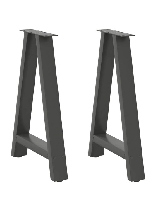 SÖÖGILAUA JALAD, A-KUJULISED, 2 TK, ANTRATSIITHALL, 60 X (72-73) CM, TERAS