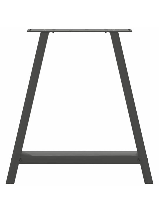 SÖÖGILAUA JALAD, A-KUJULISED, 2 TK, ANTRATSIITHALL, 70 X (72–73) CM, TERAS