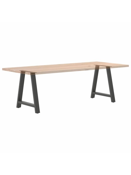 SÖÖGILAUA JALAD, A-KUJULISED, 2 TK, ANTRATSIITHALL, 70 X (72–73) CM, TERAS