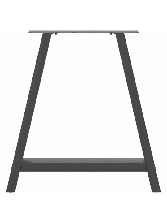 SÖÖGILAUA JALAD, A-KUJULISED, 2 TK, ANTRATSIITHALL, 80 X (72–73) CM, TERAS