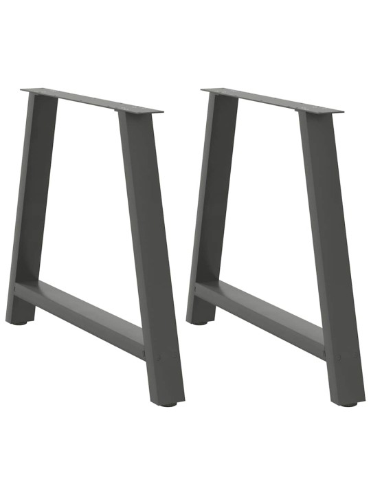 SÖÖGILAUA JALAD, A-KUJULISED, 2 TK, ANTRATSIITHALL, 90 X (72–73) CM, TERAS