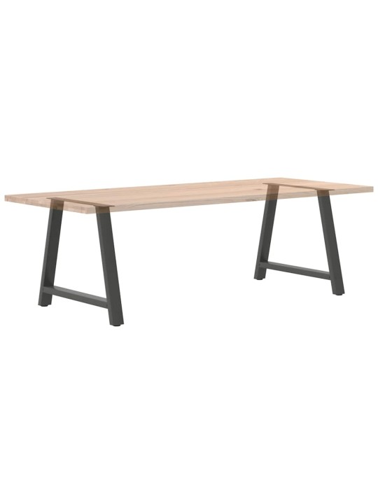 SÖÖGILAUA JALAD, A-KUJULISED, 2 TK, ANTRATSIITHALL, 90 X (72–73) CM, TERAS