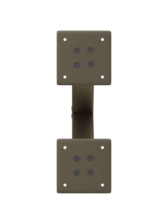 KOHVILAUA JALAD X-KUJULISED 2 TK, NATURAALNE TERAS, 40 X (30–31) CM, TERAS