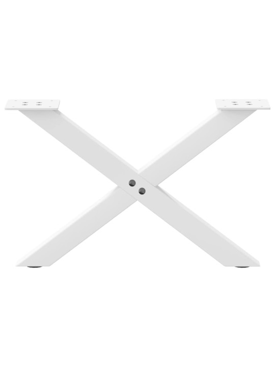 KOHVILAUA JALAD X-KUJULISED 2 TK VALGED 60 X (30-31) CM TERASEST