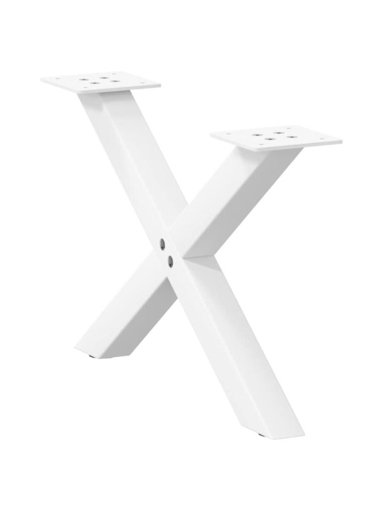 KOHVILAUA JALAD X-KUJULISED 2 TK VALGED 60 X (30-31) CM TERASEST