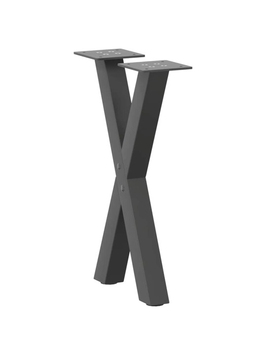 KOHVILAUA JALAD, X-KUJULISED, 2 TK, ANTRATSIITHALL, 38 X (42–43) CM, TERAS