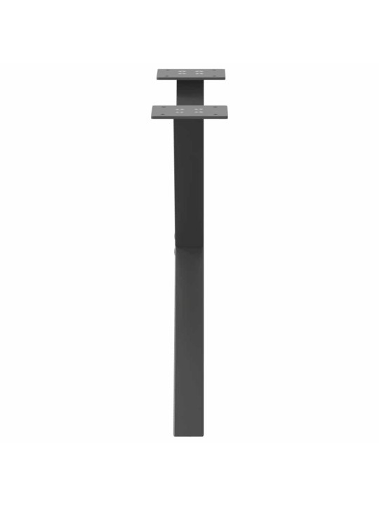 KOHVILAUA JALAD, X-KUJULISED, 2 TK, ANTRATSIITHALL, 60 X (42–43) CM, TERAS