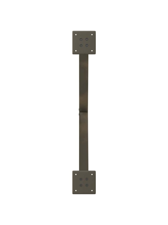 KOHVILAUA JALAD X-KUJULISED 2 TK, NATURAALNE TERAS, 70 X (42–43) CM, TERAS