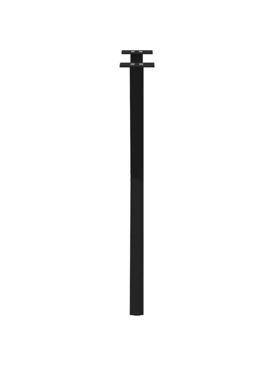 SÖÖGILAUA JALAD, X-KUJULISED, 2 TK, MUSTAD, 60 X (72–73) CM, TERASEST