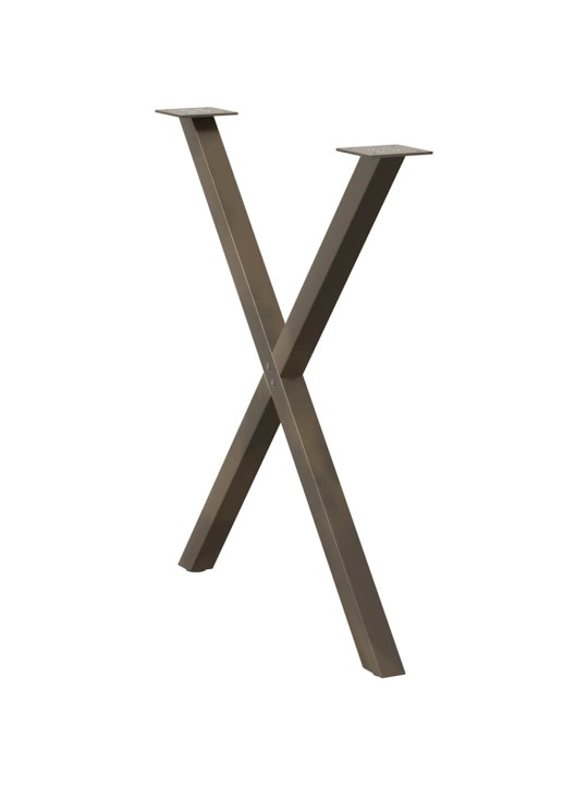 SÖÖGILAUA JALAD, X-KUJULISED, 2 TK, NATURAALNE TERAS, 70 X (72–73) CM, TERAS