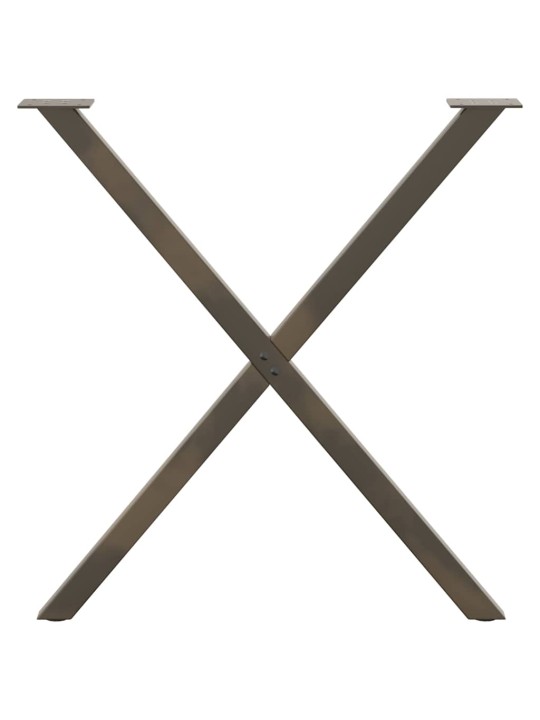 SÖÖGILAUA JALAD, X-KUJULISED, 2 TK, NATURAALNE TERAS, 70 X (72–73) CM, TERAS