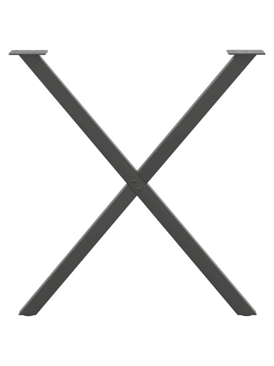 SÖÖGILAUA JALAD, X-KUJULISED, 2 TK, ANTRATSIITHALL, 80 X (72–73) CM, TERAS