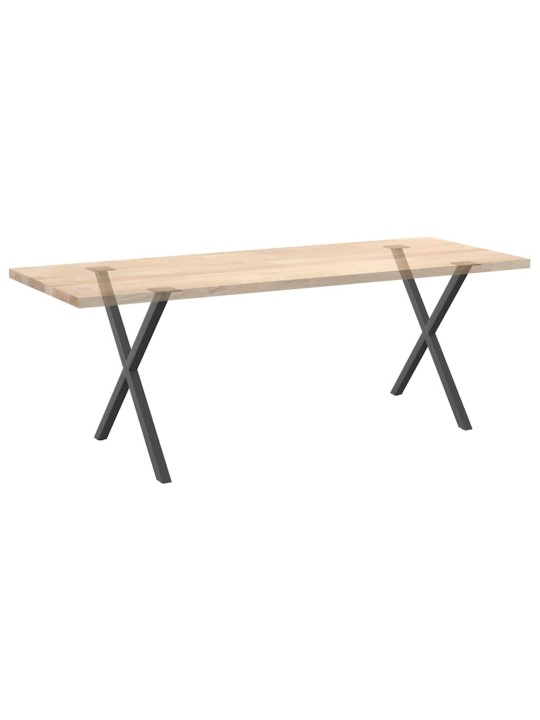 SÖÖGILAUA JALAD, X-KUJULISED, 2 TK, ANTRATSIITHALL, 80 X (72–73) CM, TERAS