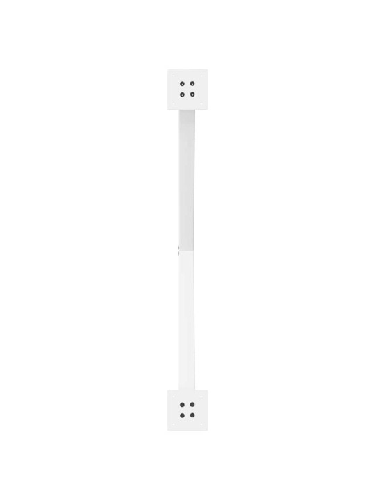 SÖÖGILAUA JALAD, X-KUJULISED, 2 TK, VALGED, 90 X (72–73) CM, TERAS