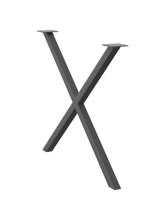 SÖÖGILAUA JALAD, X-KUJULISED, 2 TK, ANTRATSIITHALL, 90 X (72–73) CM, TERAS