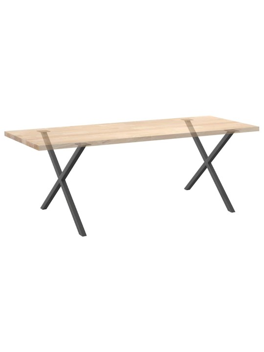 SÖÖGILAUA JALAD, X-KUJULISED, 2 TK, ANTRATSIITHALL, 90 X (72–73) CM, TERAS