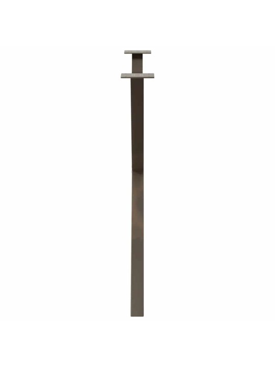 SÖÖGILAUA JALAD X-KUJULISED 2 TK, NATURAALNE TERAS, 90 X (72–73) CM, TERAS