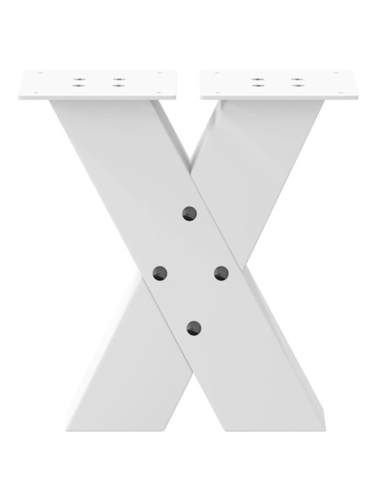 KOHVILAUA JALAD X-KUJULISED 2 TK VALGED 30 X (30-31) CM TERASEST