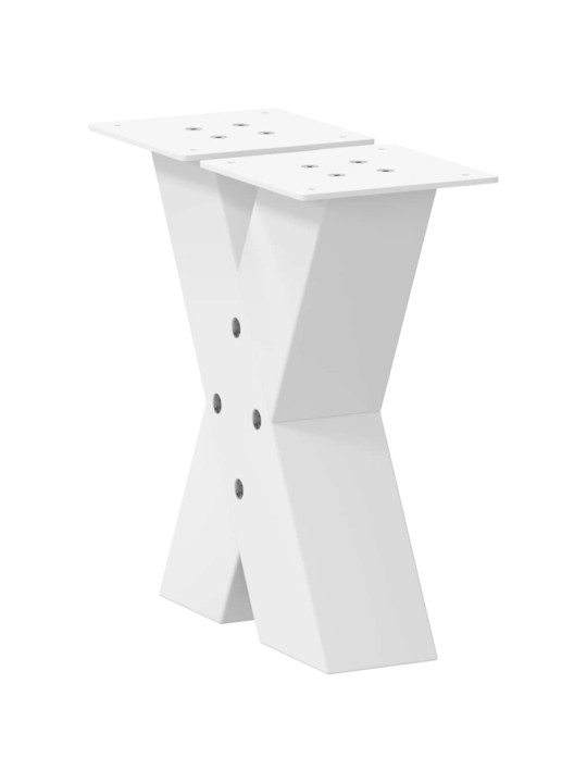 KOHVILAUA JALAD X-KUJULISED 2 TK VALGED 40 X (30-31) CM TERASEST