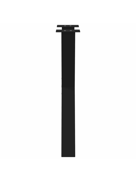 SÖÖGILAUA JALAD, X-KUJULISED, 2 TK, MUSTAD, 50 X (72–73) CM, TERAS