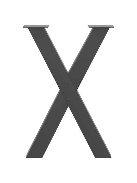SÖÖGILAUA JALAD, X-KUJULISED, 2 TK, ANTRATSIITHALL, 60 X (72-73) CM, TERAS