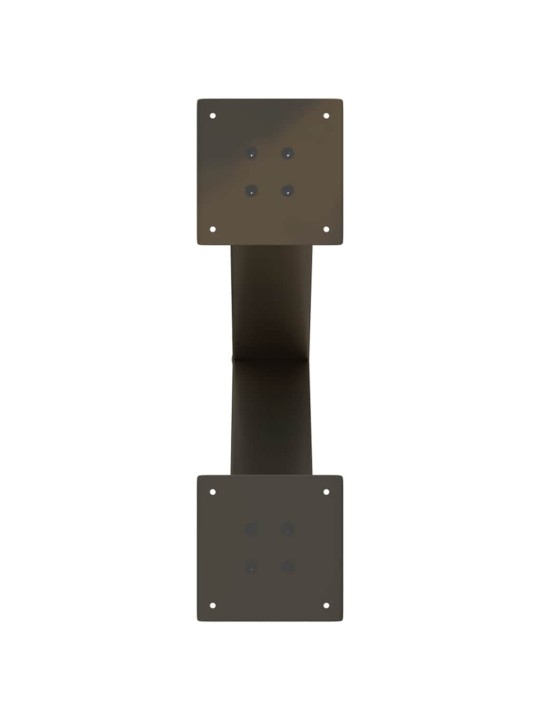 SÖÖGILAUA JALAD, 2 TK, X-KUJULISED, NATURAALNE TERAS, 60 X (72–73) CM, TERAS