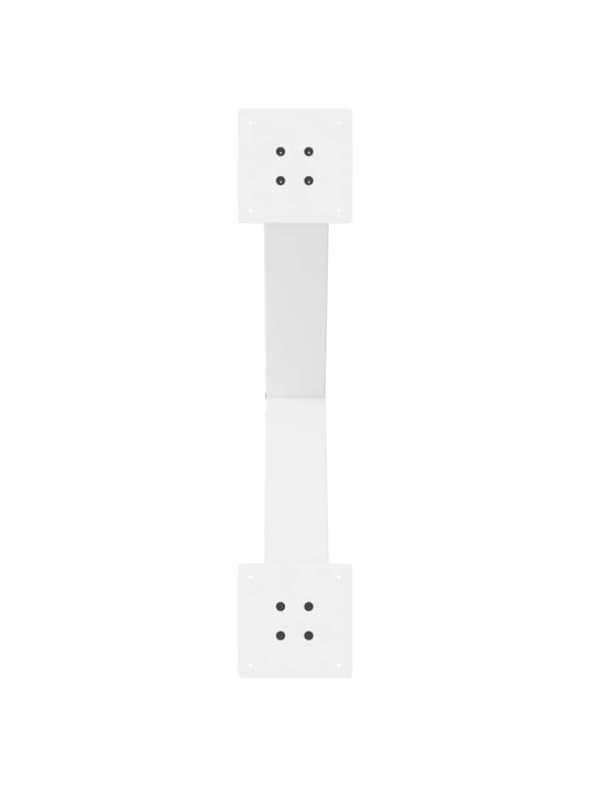SÖÖGILAUA JALAD, X-KUJULISED, 2 TK, VALGED, 70 X (72–73) CM, TERAS