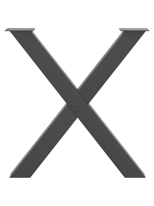 SÖÖGILAUA JALAD, 2 TK, X-KUJULISED, ANTRATSIITHALL, 70 X (72–73) CM, TERAS
